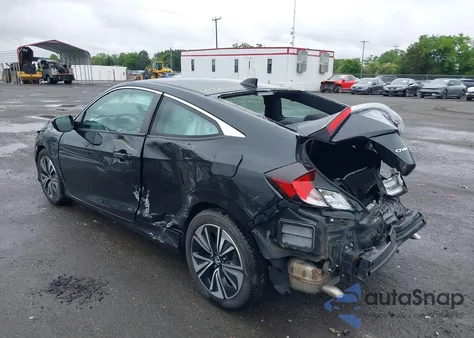 2018 Honda Civic Ex-T из США, поврежденный, VIN 2HGFC3B39JH357802